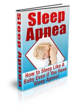 eCover representing Sleep Apnea eBooks & Reports with Private Label Rights