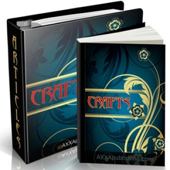 eCover representing Crafts eBooks & Reports with Private Label Rights