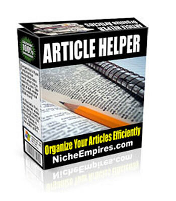 eCover representing Article Helper Software & Scripts with Master Resell Rights