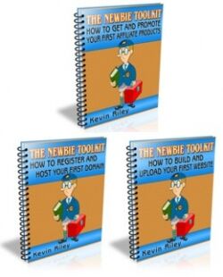 eCover representing The Newbie Toolkits eBooks & Reports with Master Resell Rights