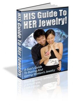 eCover representing His Guide To HER Jewelry! eBooks & Reports with Master Resell Rights