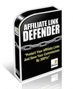 eCover representing Affiliate Link Defender Software & Scripts with Master Resell Rights