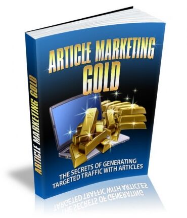 eCover representing Article Marketing Gold eBooks & Reports with Master Resell Rights