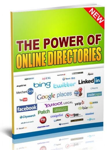 eCover representing The Power of Online Directories eBooks & Reports with Personal Use Rights