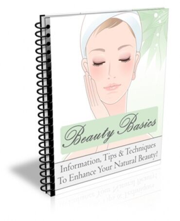 eCover representing Beauty Basics Newsletter eBooks & Reports with Private Label Rights