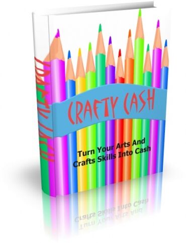 eCover representing Crafty Cash eBooks & Reports with Master Resell Rights